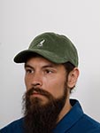 Бейсболка KANGOL арт. K5206HT Cord Baseball (оливковый)
